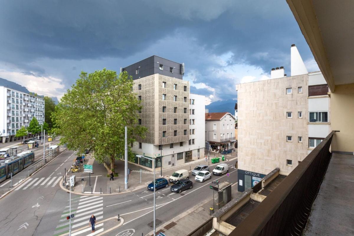 Le Joli Stade, Appartement Avec Magnifique Vue, Grenoble, Rhone Alpes Exterior foto